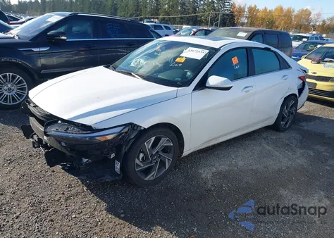 2025 Hyundai Elantra Sel Convenience из США, поврежденный, VIN KMHLS4DG8SU044146